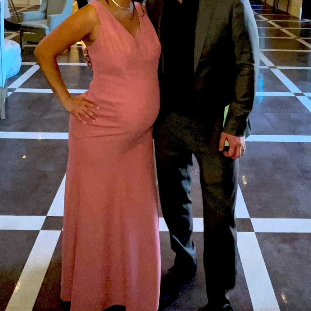 Dusty rose bridesmaid dress. Size 10.